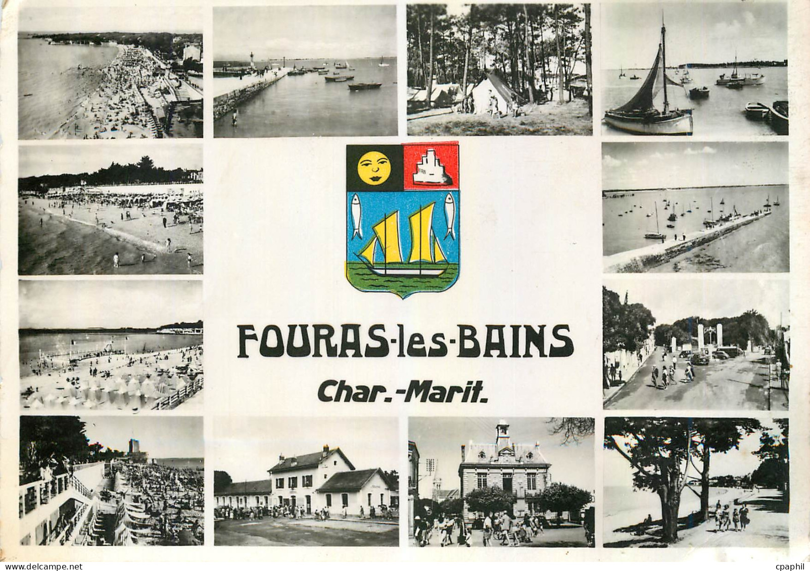 CPM Fouras les Bains Char Marit