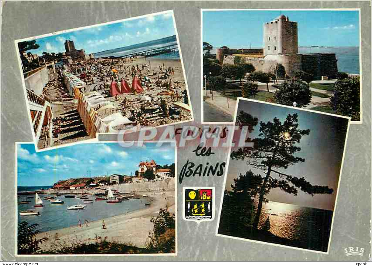 CPM Fouras les Bains (Chte Mme) Grande Plage la Citadelle Plage Sud