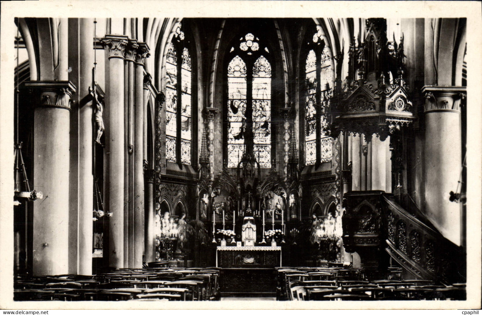 CPM Fourmies Interieur de L'Eglise Saint Pierre