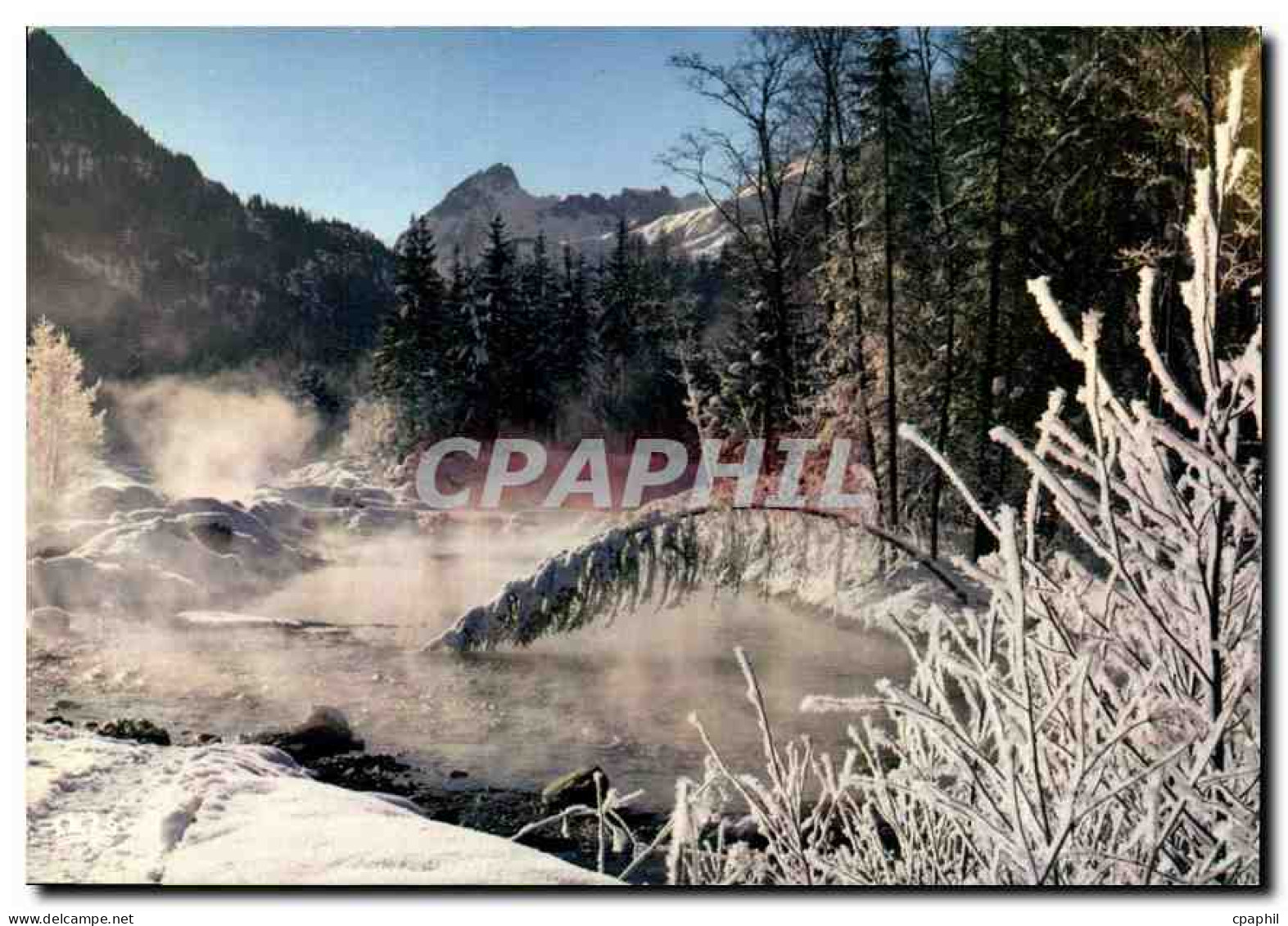 CPM Fumerolles sur le Torrent gele