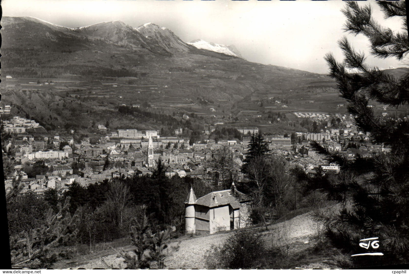 CPM Gap Vue Generale Gleize Route Napoleon Aiguille Col Bayard