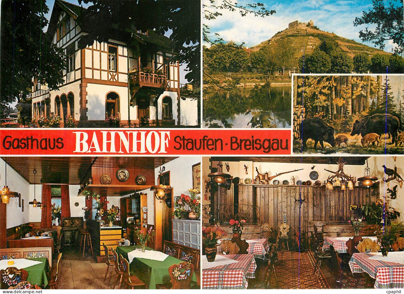 CPM Gasthaus Bahnhof Staufer Breisgau