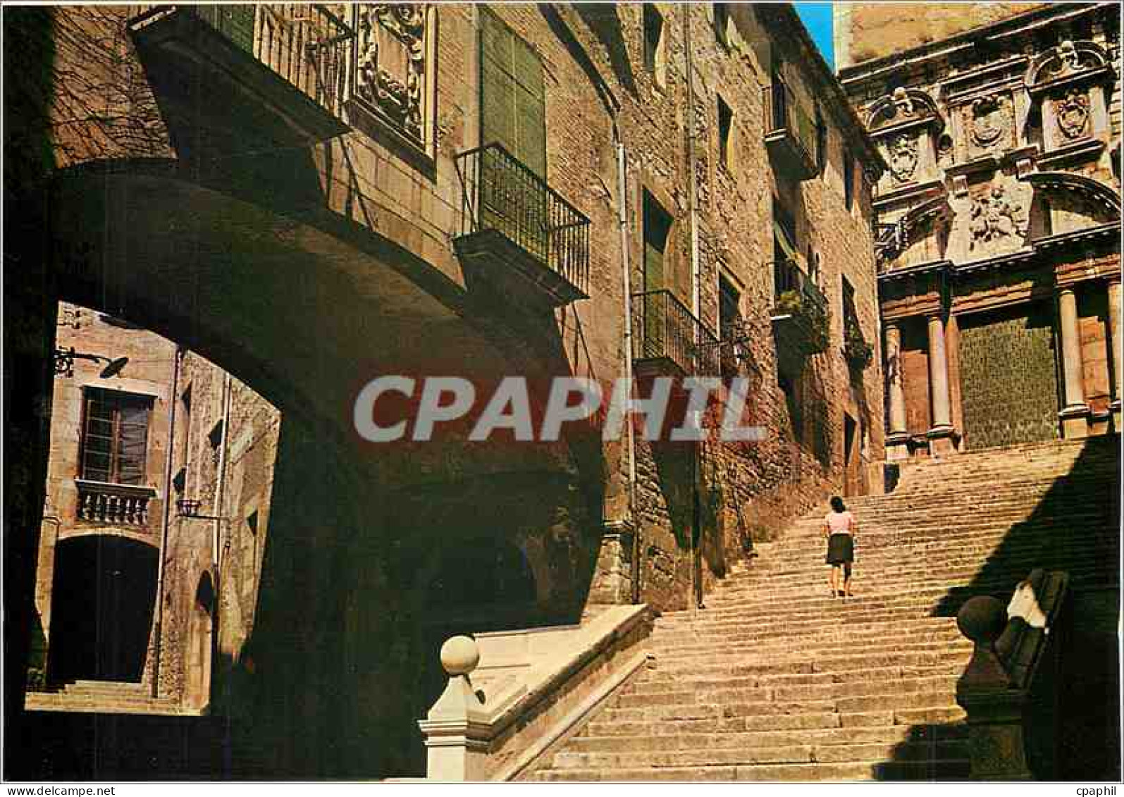 CPM Gerona Escalier du Roi Saint Martin