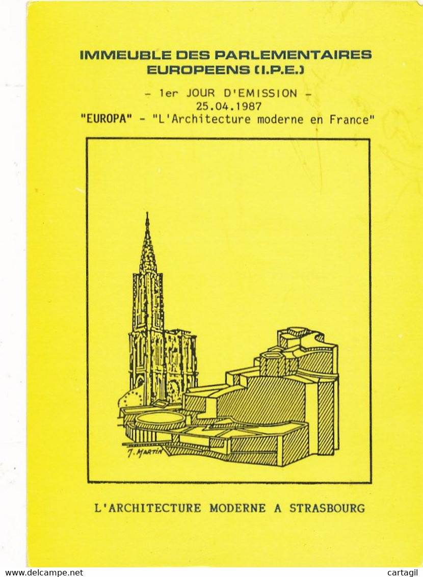 CPM GF-21806 67 - Strasbourg - Institutions européennes - IPE ( voir description) -Envoi gratuit