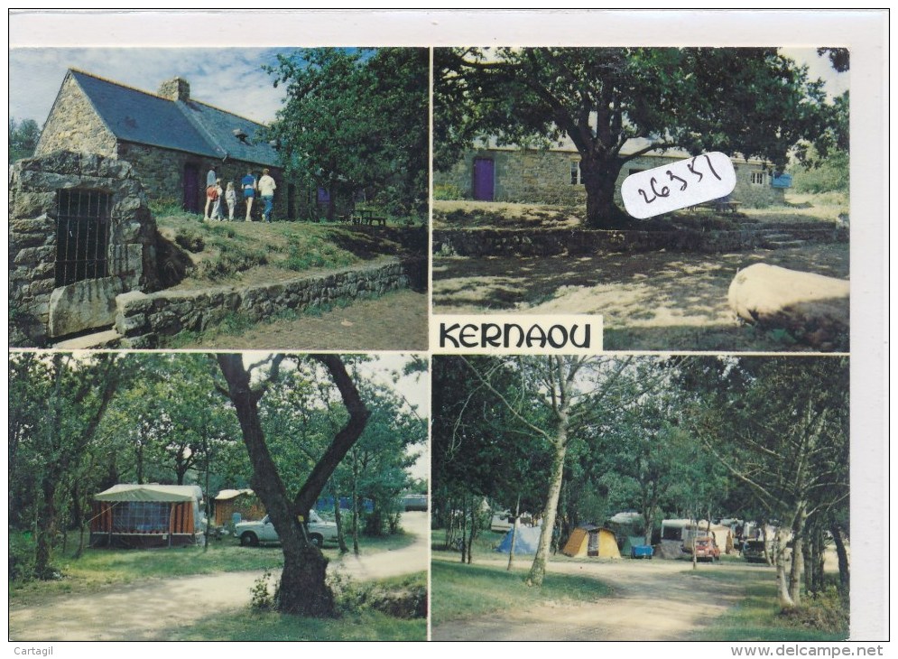 CPM GF - 29 - Kernaou ( Crozon) - Multivues camping du Renouveau-Envoi gratuit