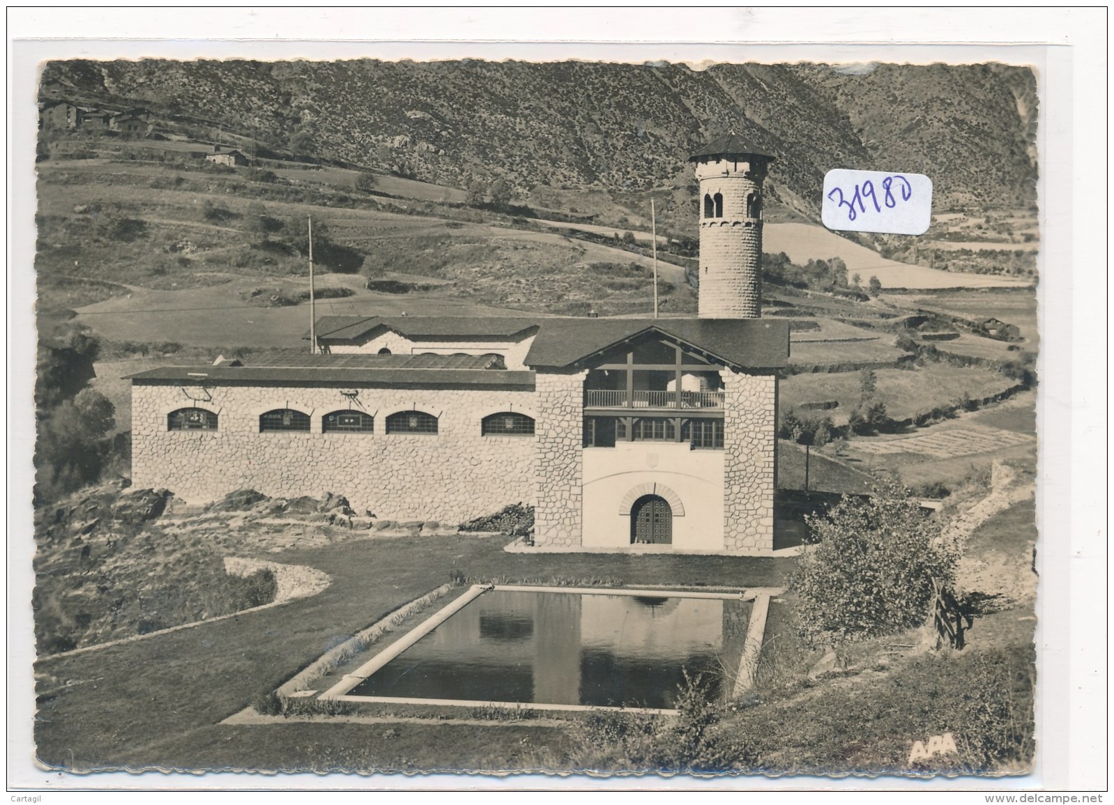 CPM GF - Andorre - Encamp - Radio Andorra ( 2 scans)