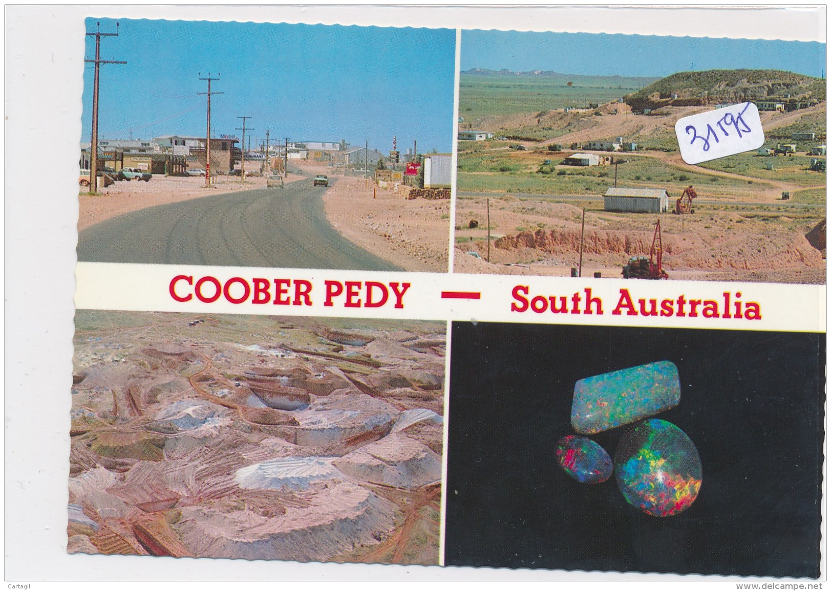 CPM GF - Australie - Coober Pedy - Multivues générales