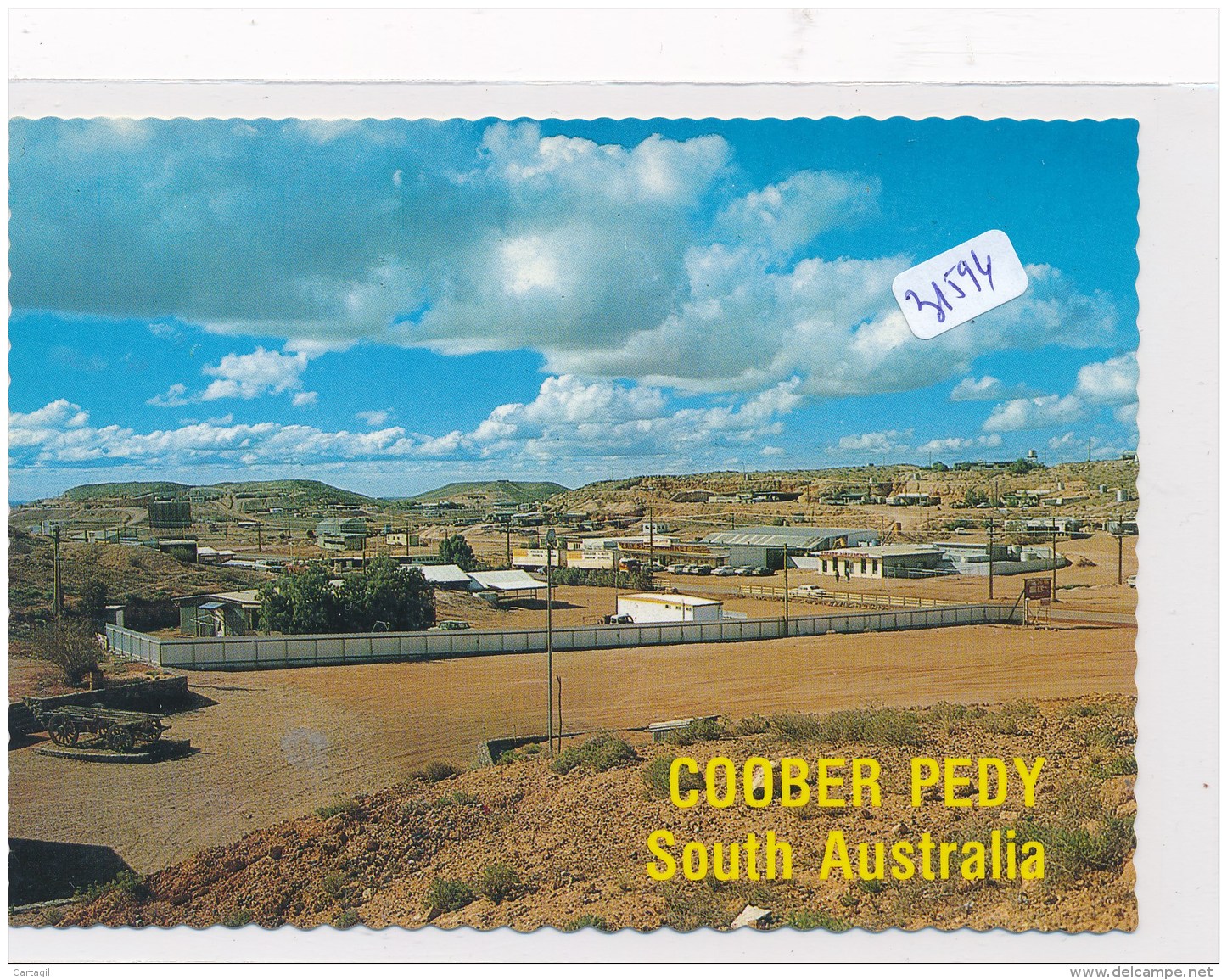 CPM GF - Australie - Coober Pedy - Vue générale