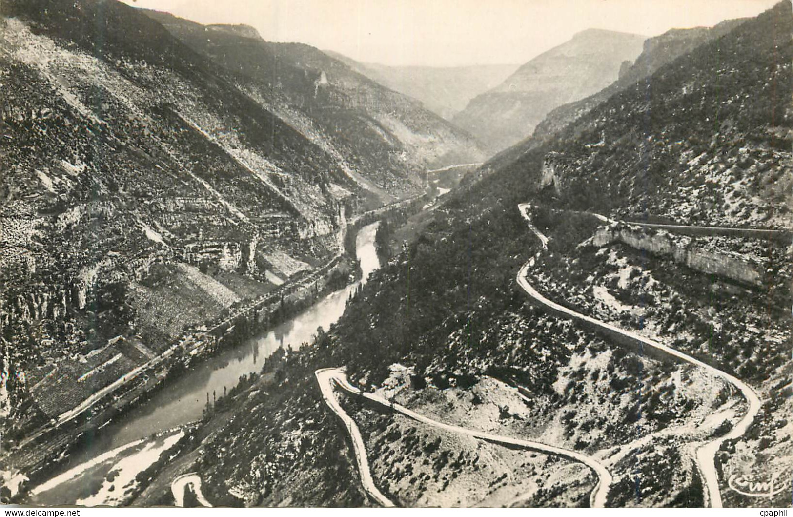 CPM Gorges du Tarn Lacets de Route