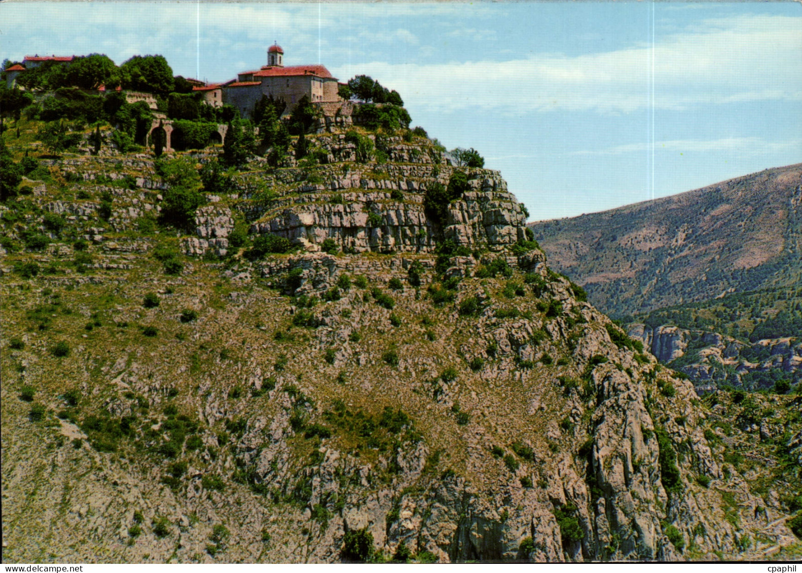 CPM Gourdon Cote d'Azur French Riviera
