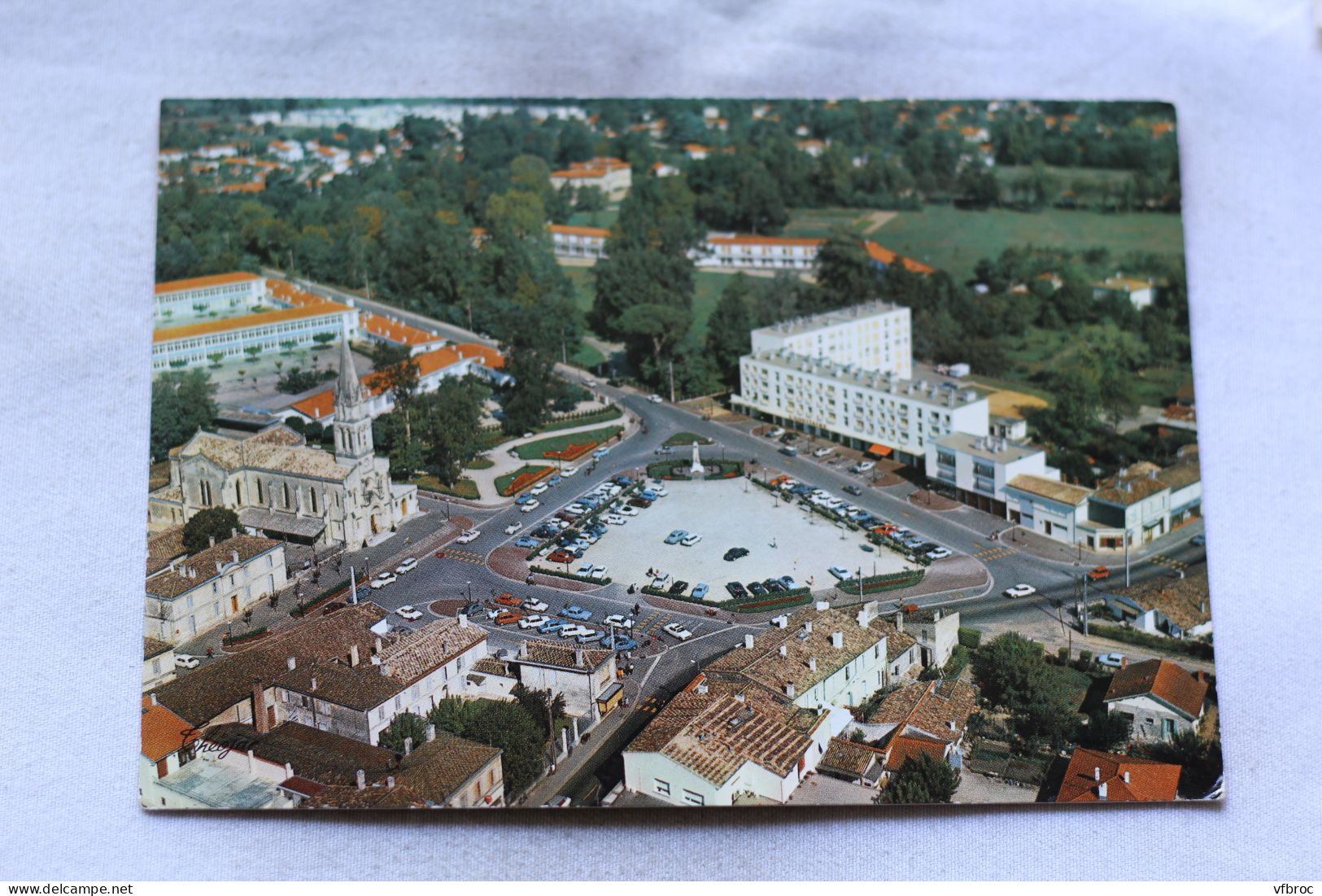 Cpm, Gradignan vu du ciel, le centre, Gironde 33