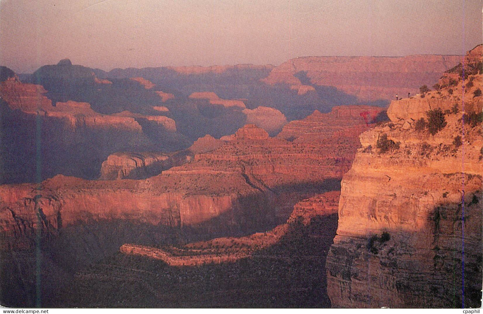 CPM Grand Canyon Arizona La palette du peintre