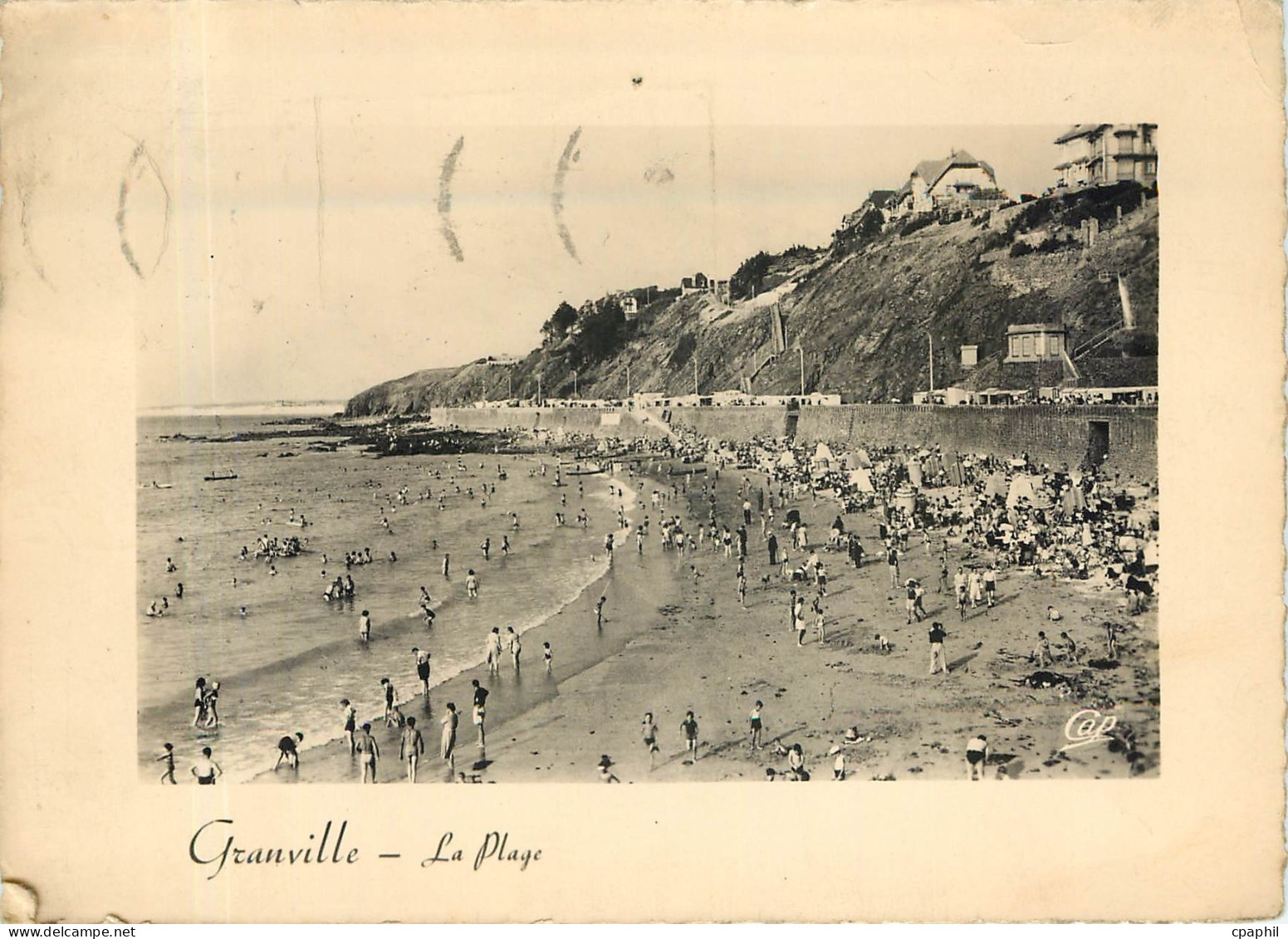 CPM Granville La Plage