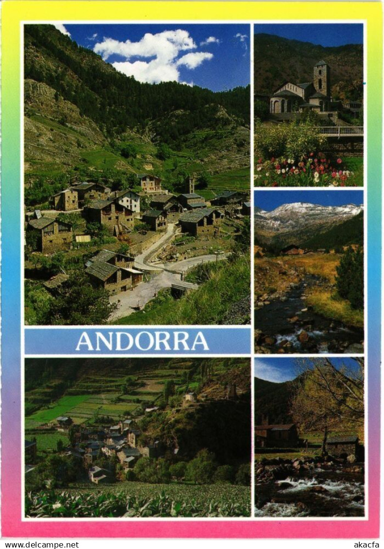 CPM Greetings from Andorra ANDORRA (1219950)