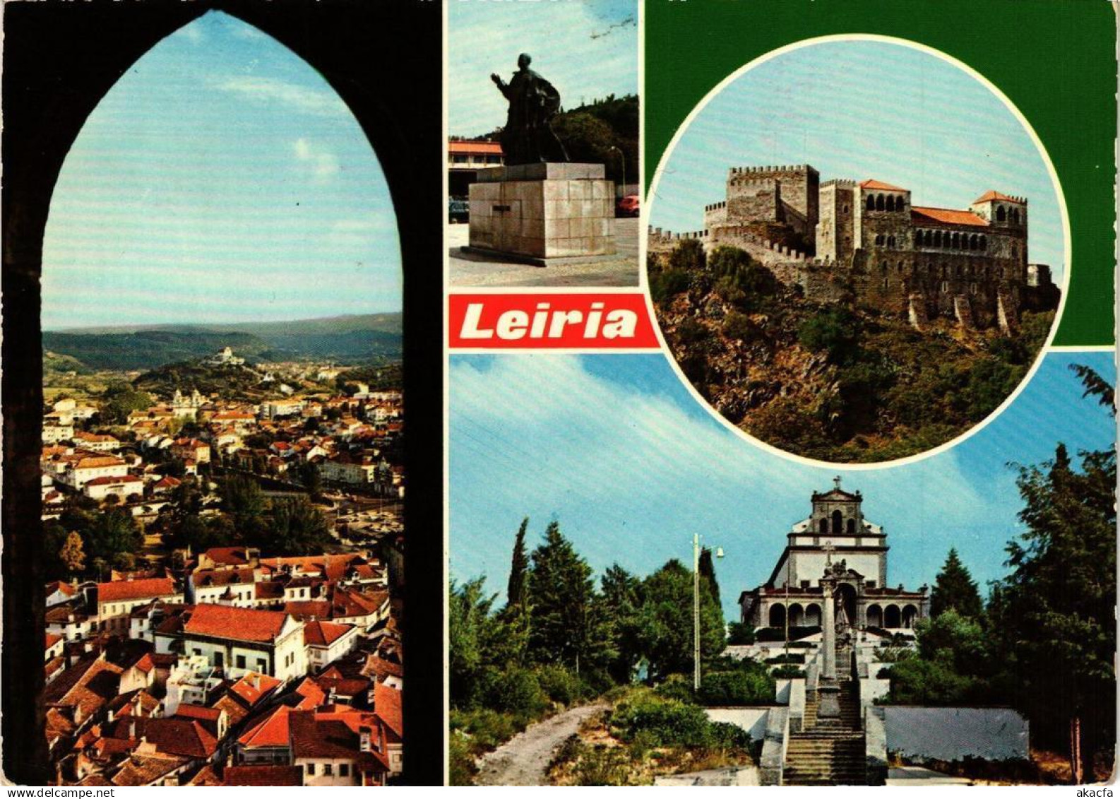 CPM Greetings from LEIRIA PORTUGAL (750628)