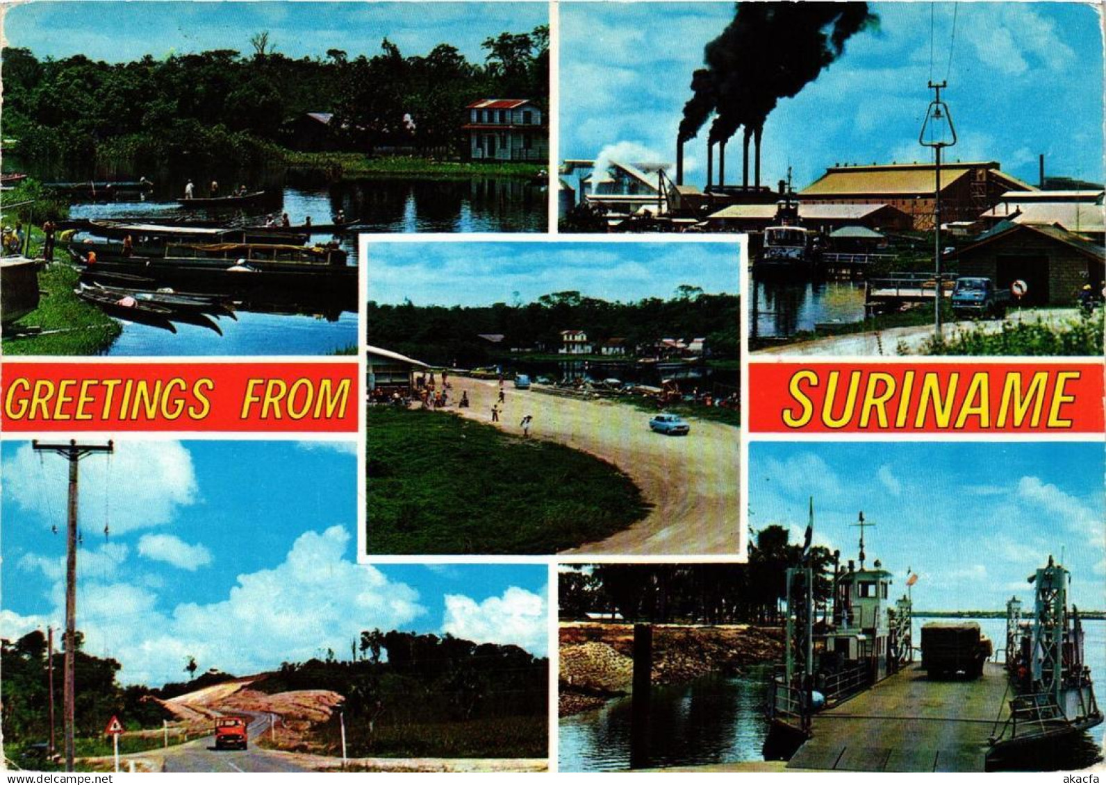 CPM Greetings from Suriname SURINAME (750487)