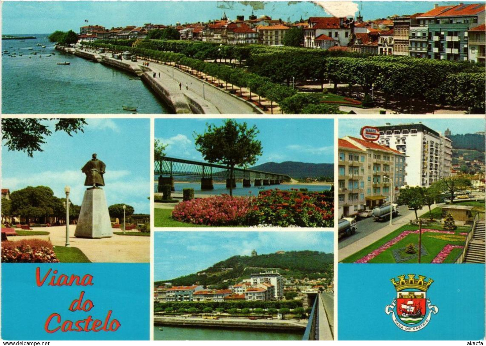 CPM Greetings from Viana do Castelo PORTUGAL (750732)