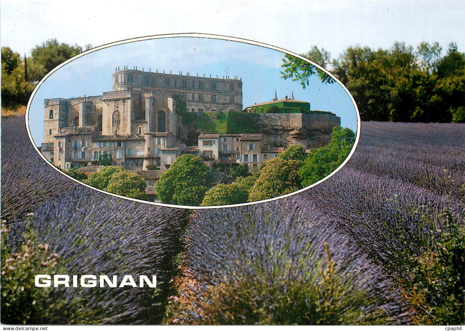 CPM Grignan Drome Le Chateau ou sejourna longuement Madame de Sevigne