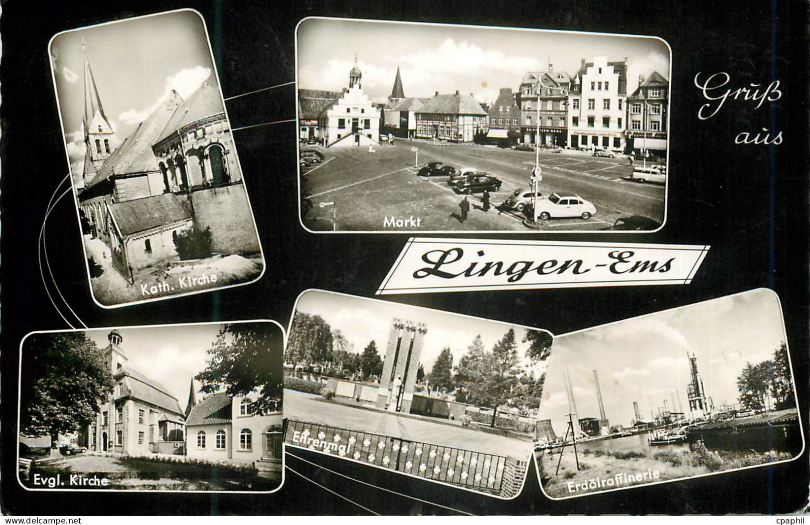 CPM Gruss aus Lingen Ems