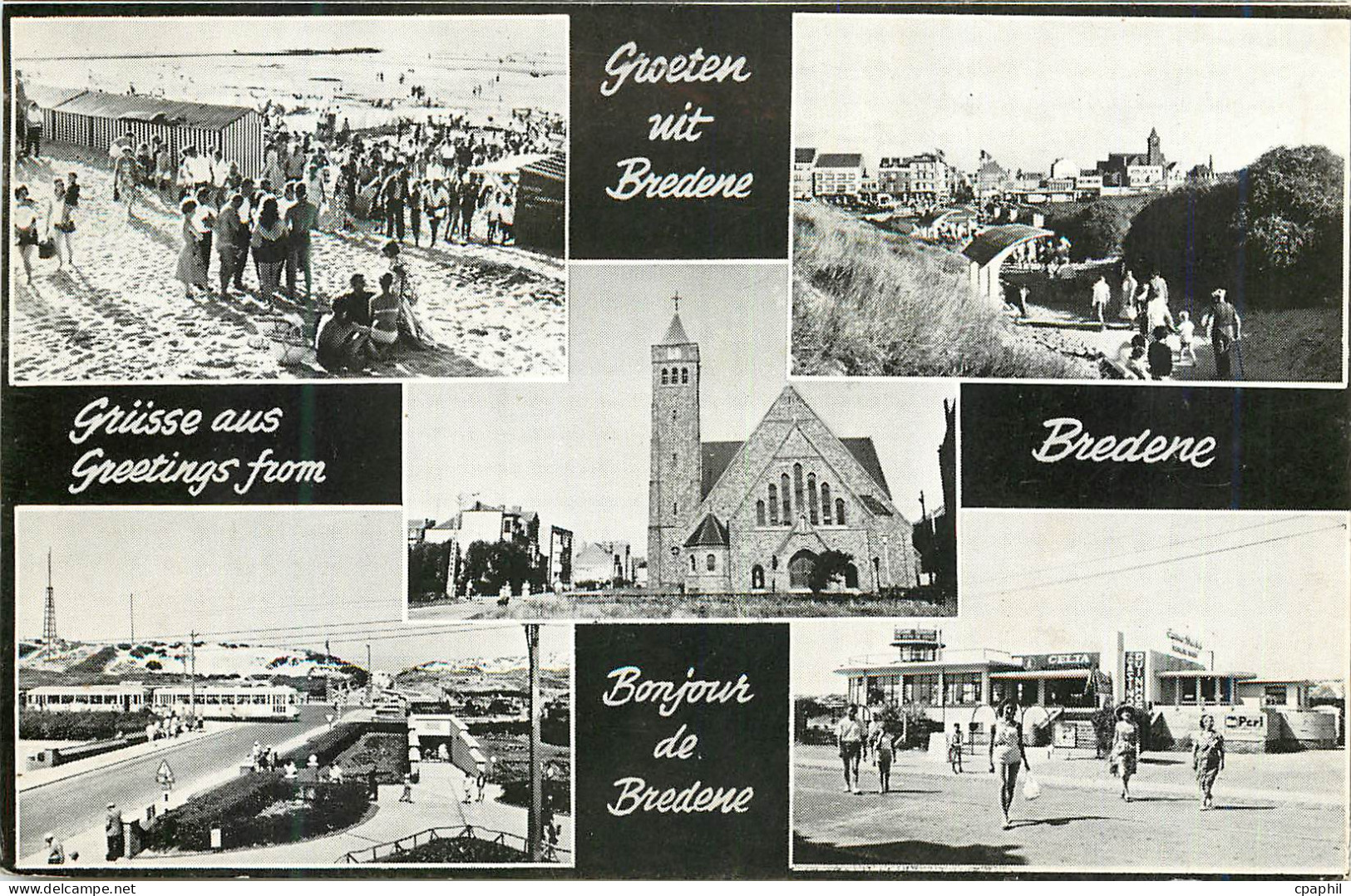 CPM Grusse aus Bredene