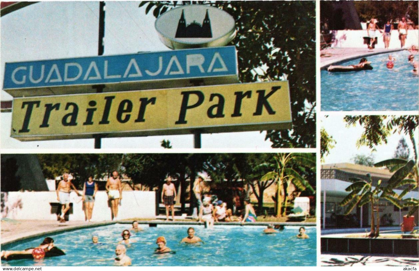 CPM Guadalajara. Guadalajara Trailer Park MEXICO (661938)