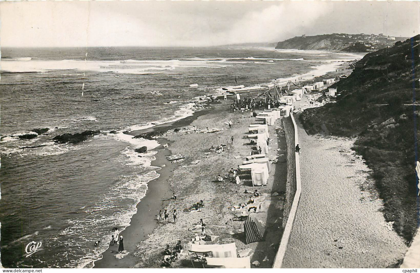 CPM Guethary La Plage