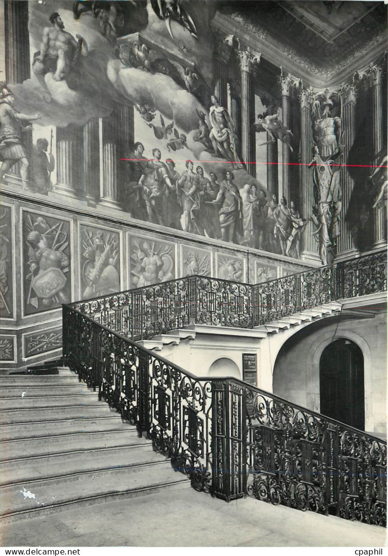 CPM Hampton Court Palace Middlesex The Kings Staircase decorated by Verrio