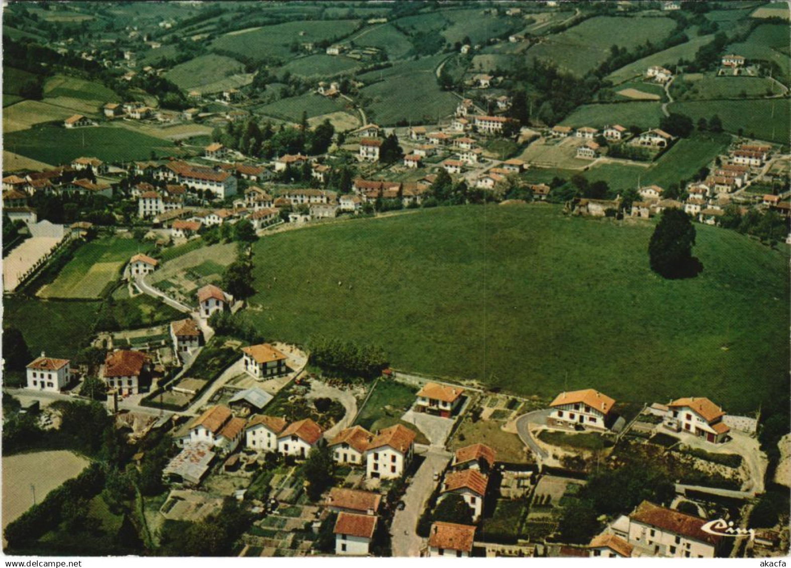 CPM HASPARREN Vue Generale Aerienne (1167629)