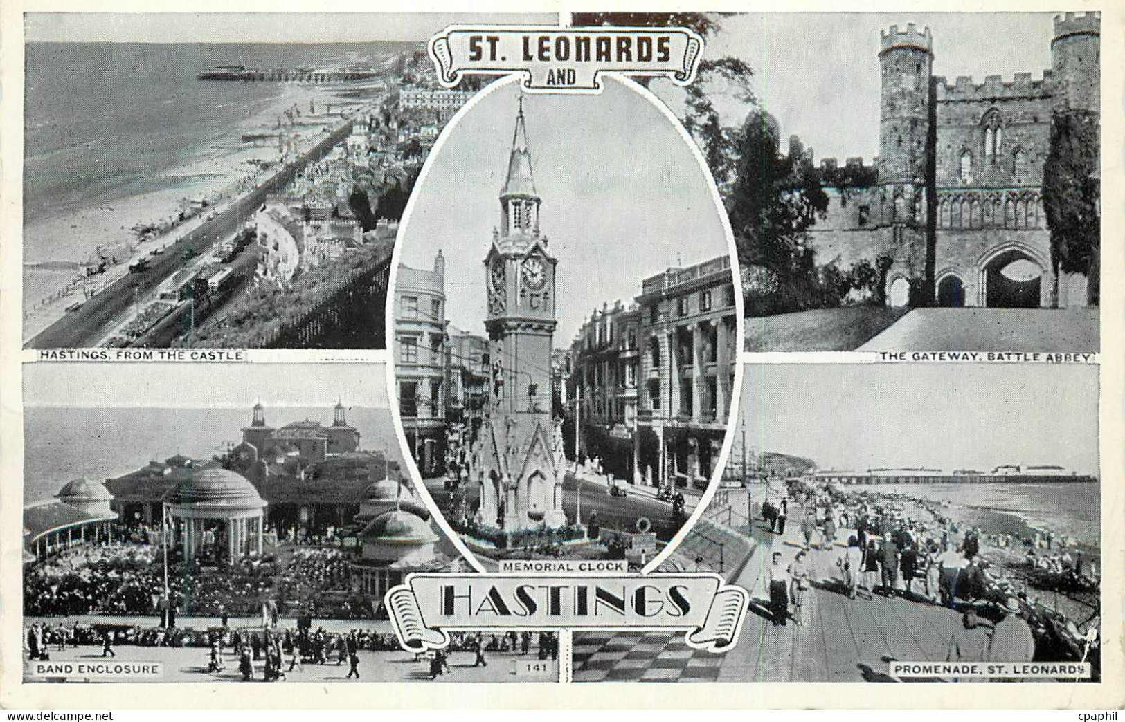 CPM Hastings from the Castle The Gateway Battle Abbey St Leonards and Hastings
