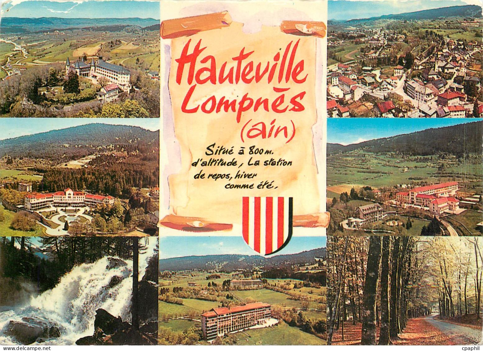 CPM Hauteville Lompnes Ain La station de repos hiver comme ete