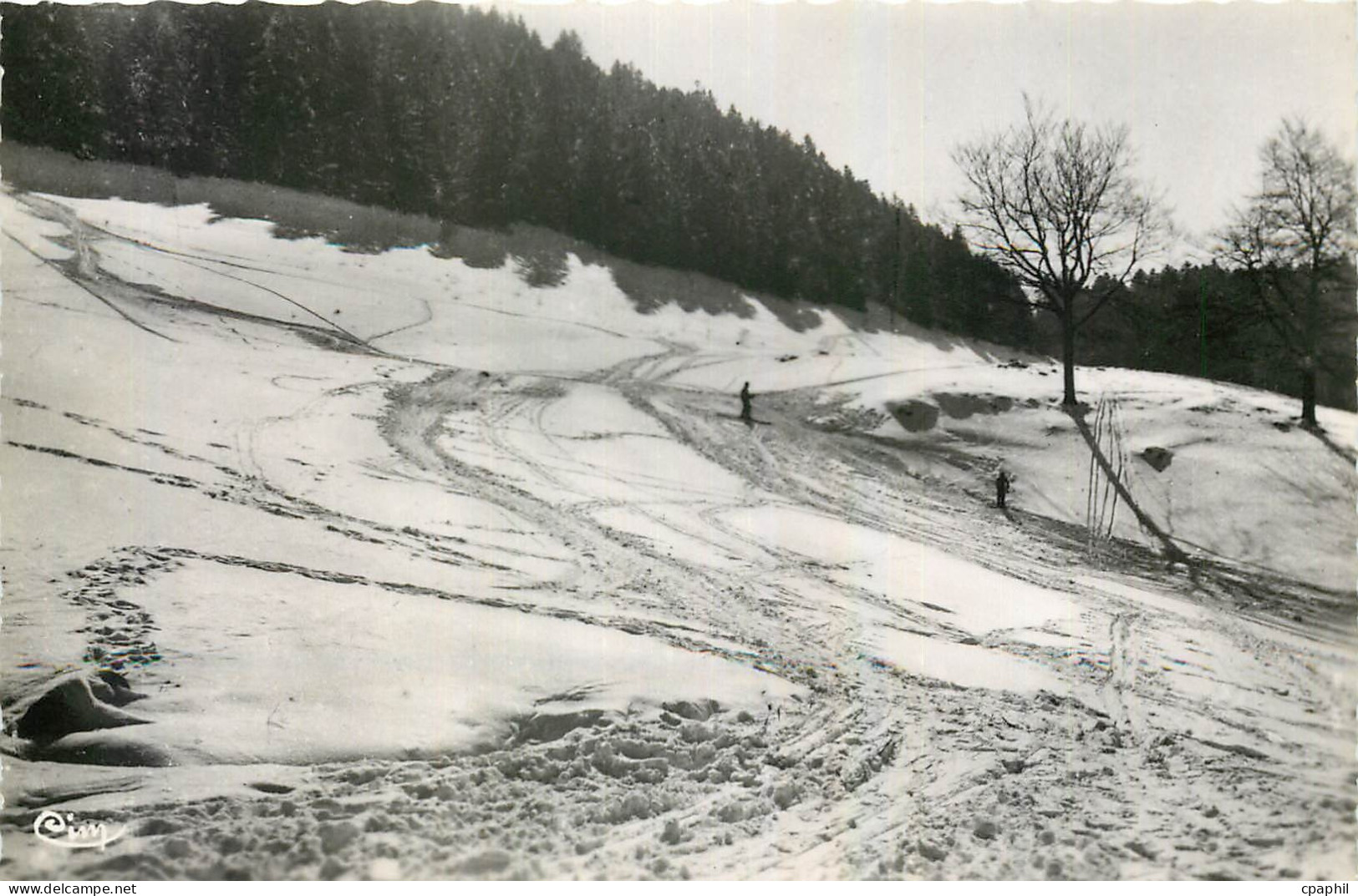 CPM Hauteville Lompnes Ain Pentes de Ski a la Ferme Guichard