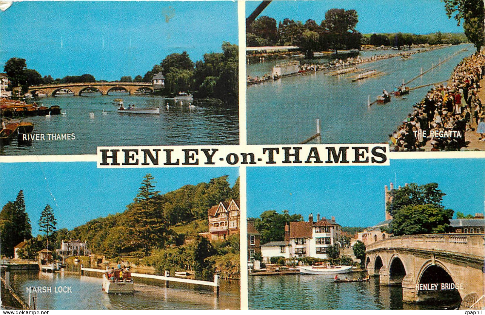 CPM Henley on Thames River Thames The regatta Marsh lock