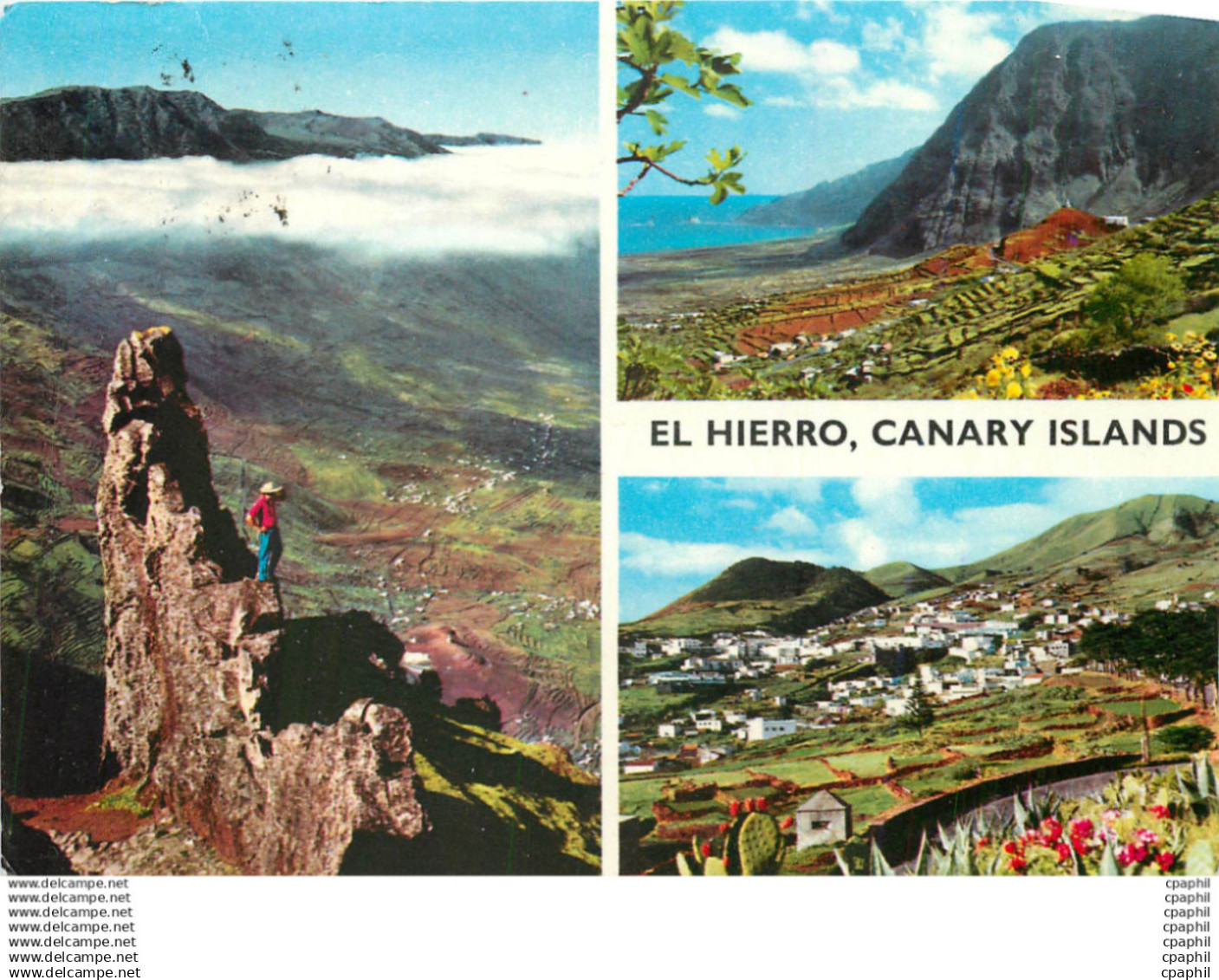 CPM Hierro Tres estampas de la isla occidental del archipielago canario