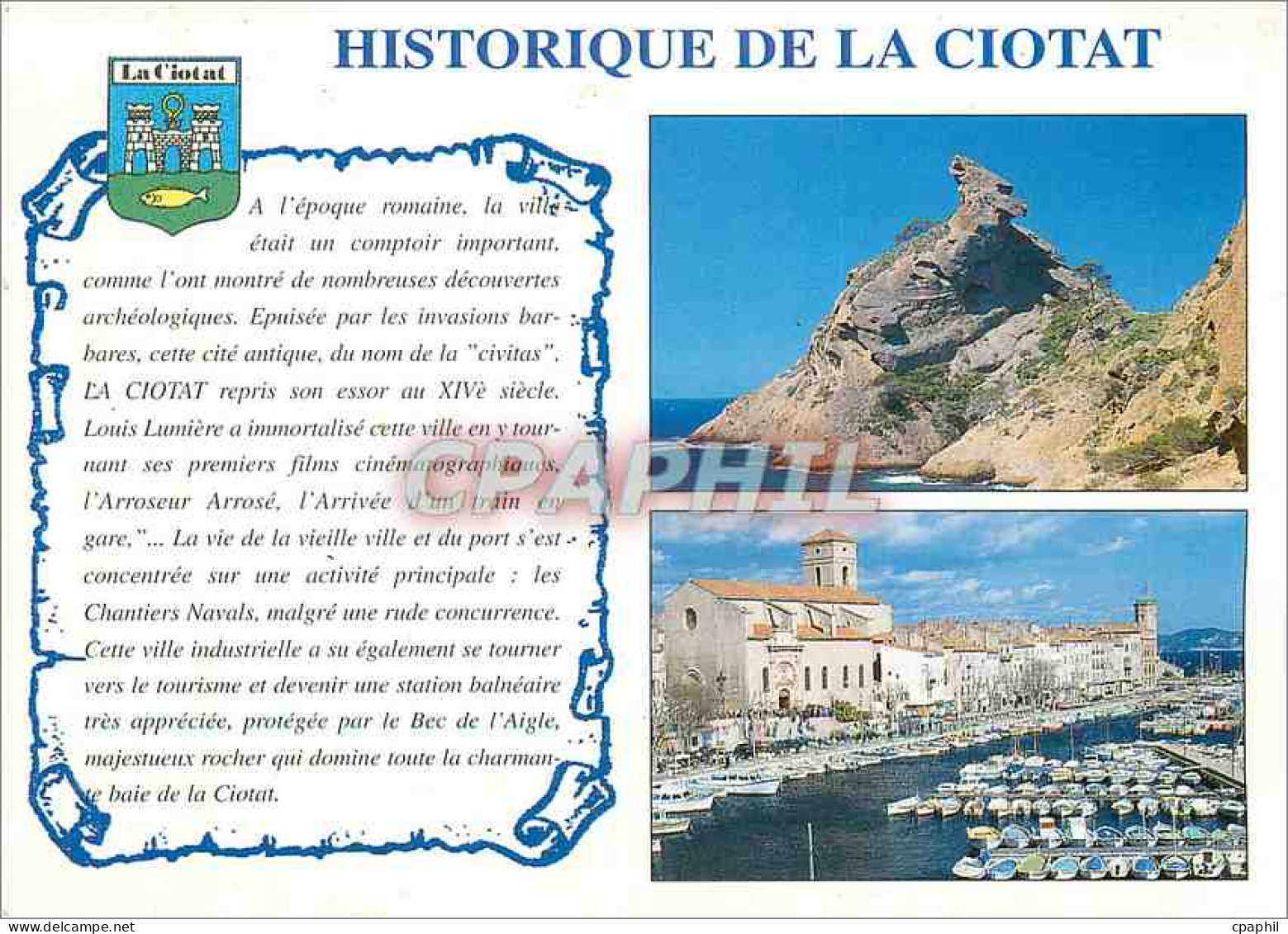 CPM Historique de la Ciotat