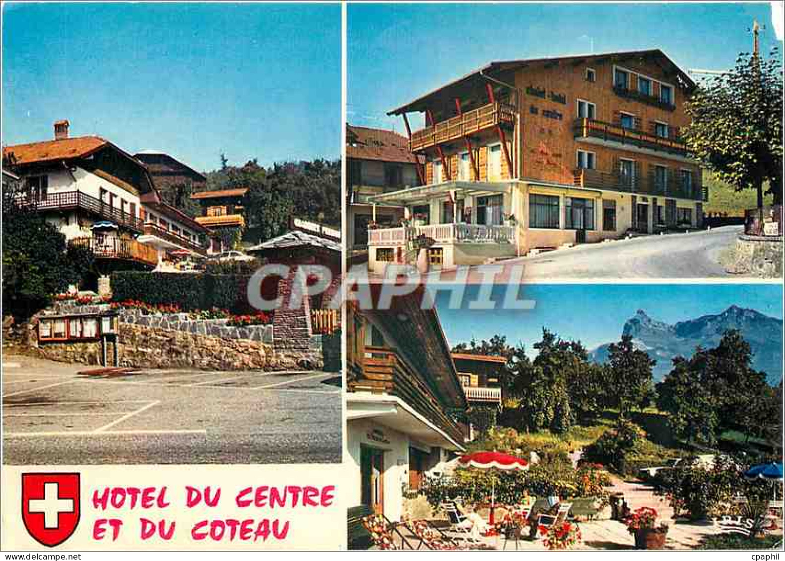 CPM Hotel du Centre et du Coteau Passy