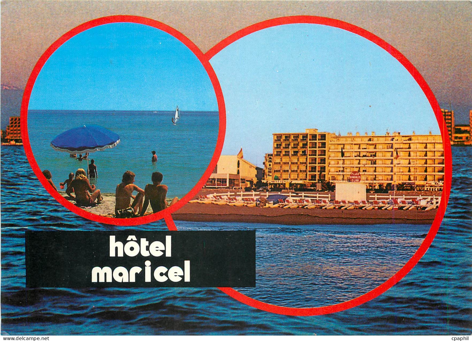 CPM Hotel Maricel Canet Plage en Roussillon