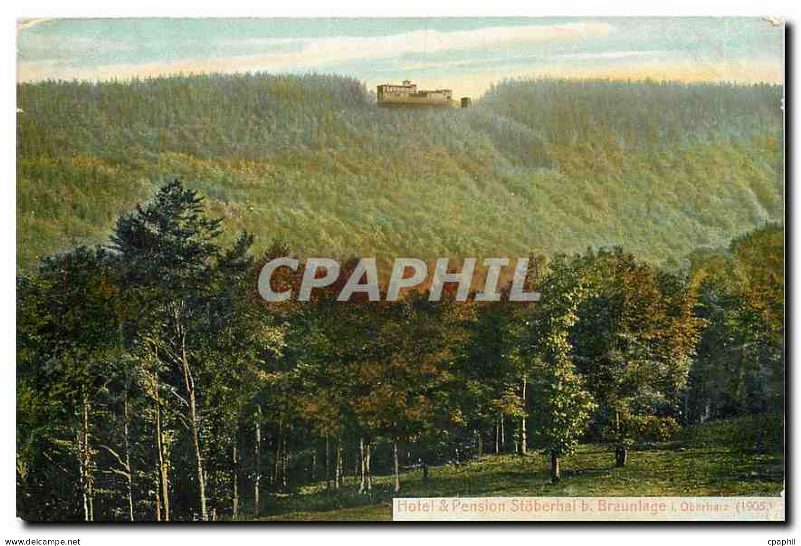 CPM Hotel & Pension Stoberhal b Braunlage Oberharz 1905