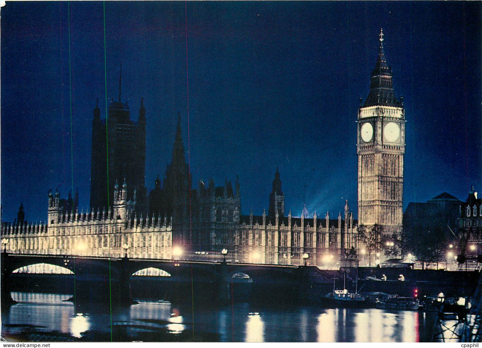 CPM Houses of Parliament by night