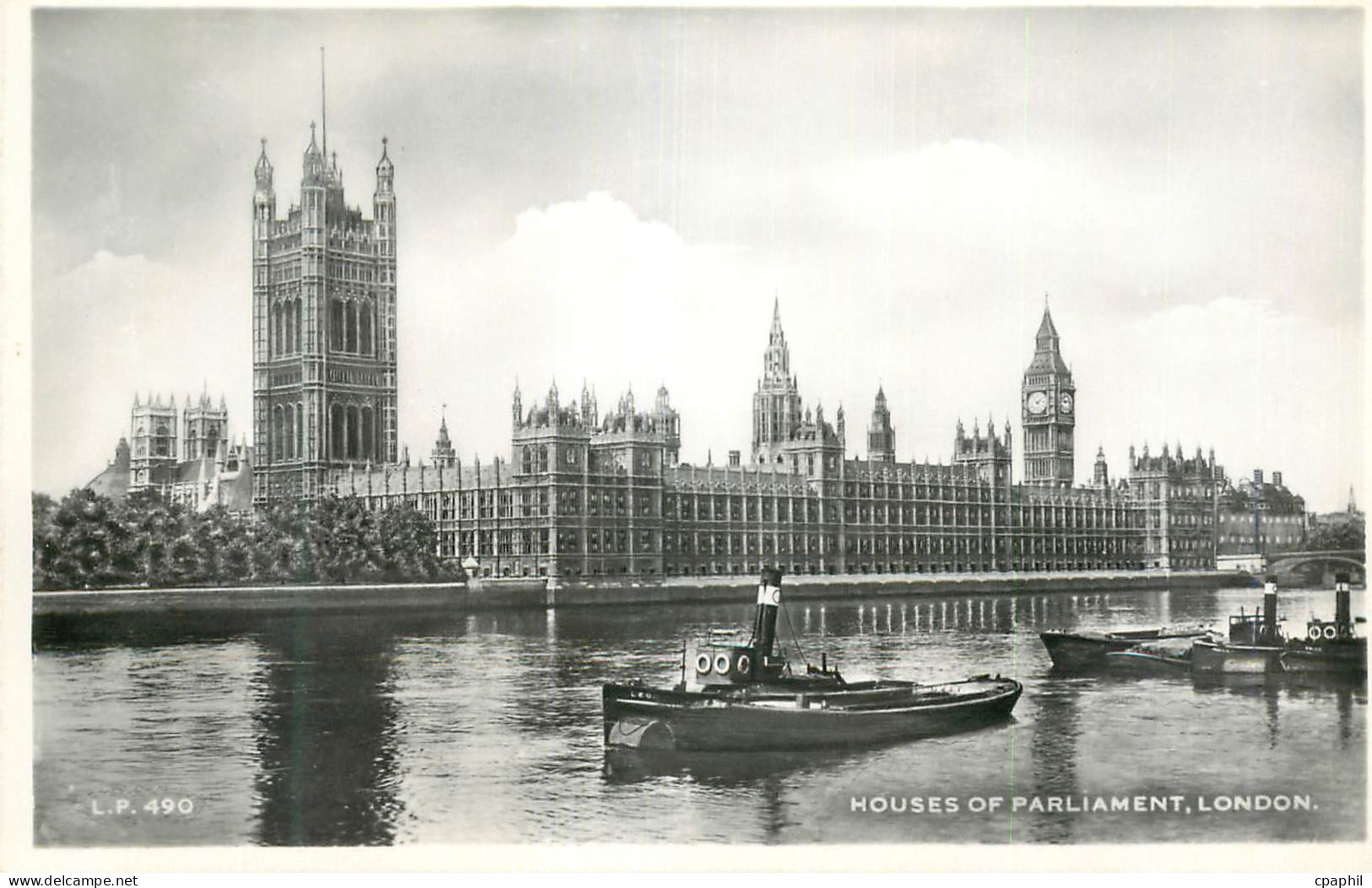 CPM Houses of Parliament London Bateaux
