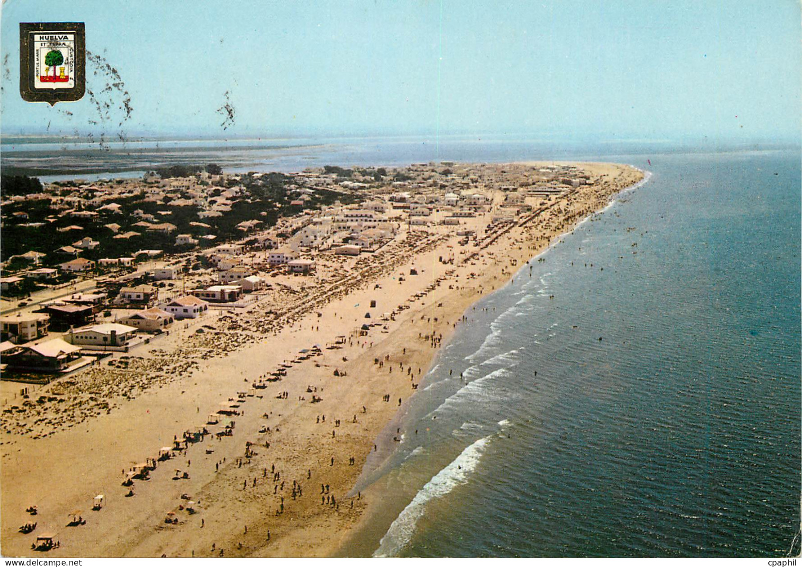 CPM Huelva Plage de Punta Umbria Vue aerienne
