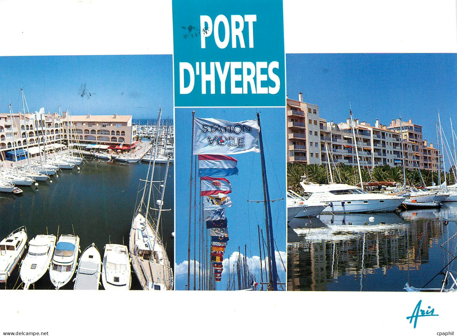 CPM Hyeres les Palmiers Port d'Hyeres