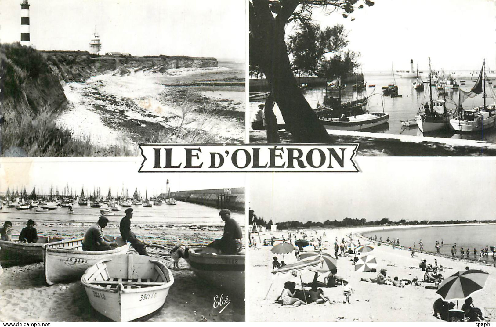 CPM Ile d'Oleron Phare Bateaux