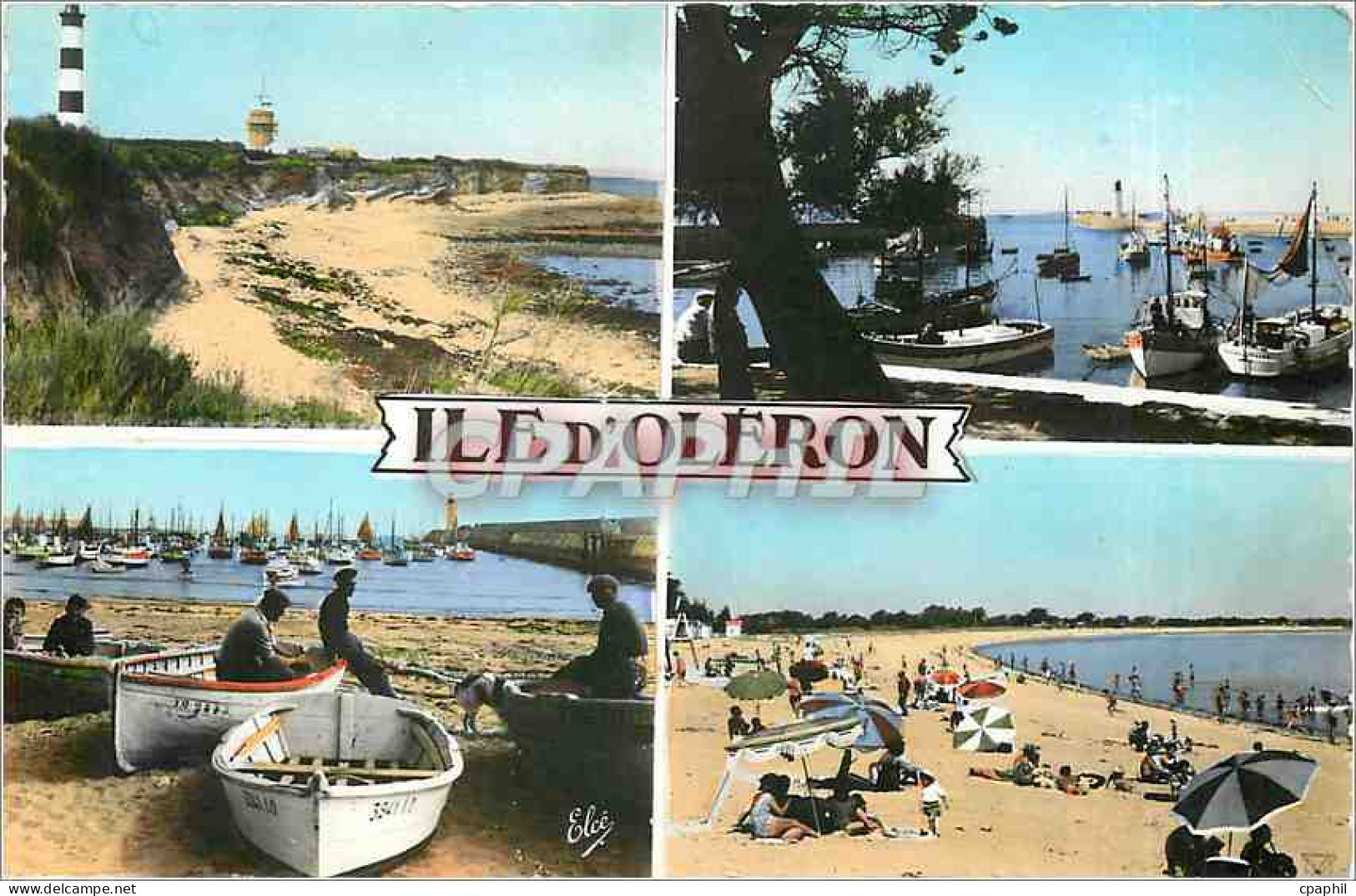 CPM Ile d'Oleron Phare Bateaux
