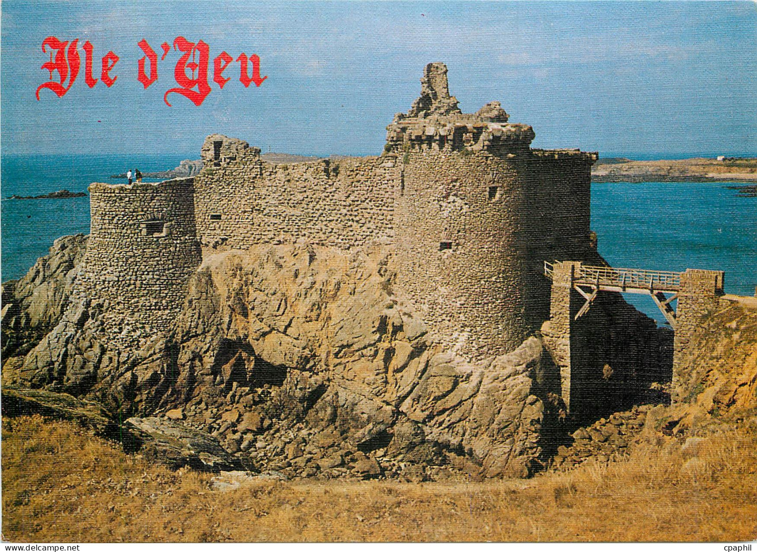CPM Ile d'Yeu Vendee Le vieux chateau
