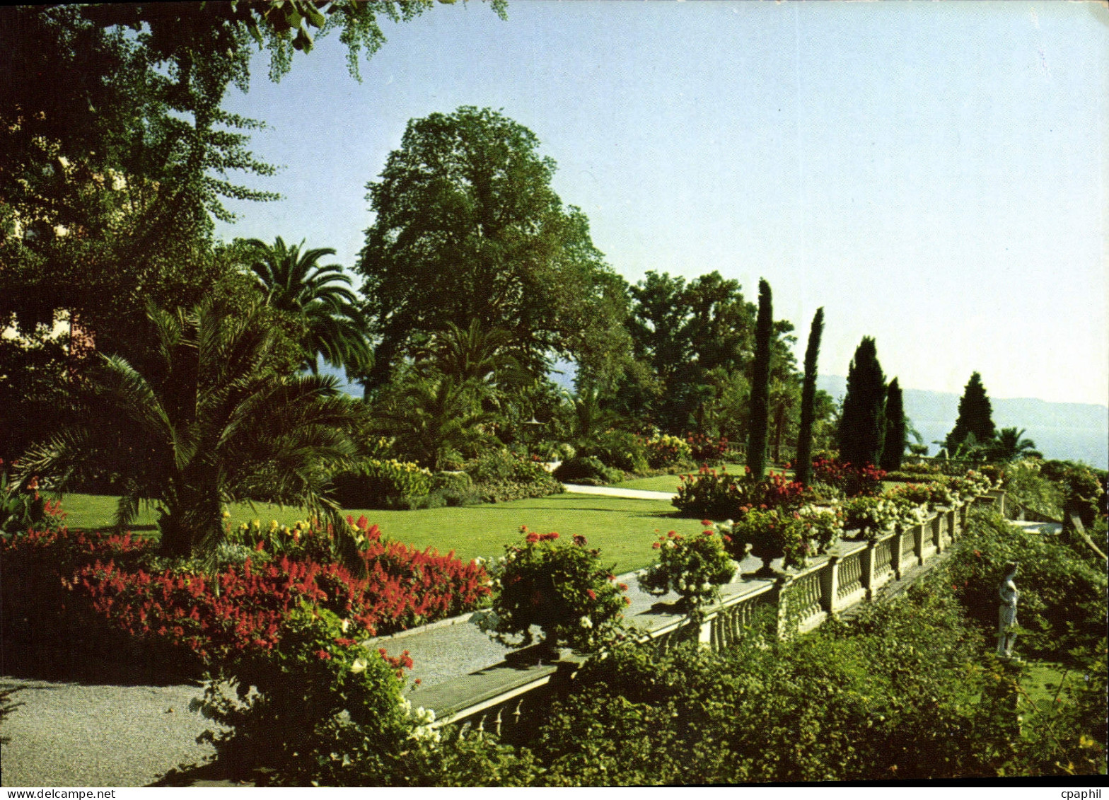 CPM Ile de Mainau au Lac de Constance Terrasse du chateau