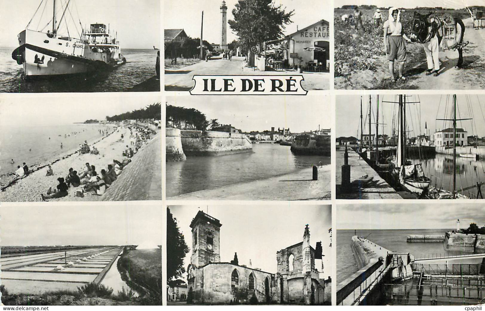 CPM Ile De Re Bateau