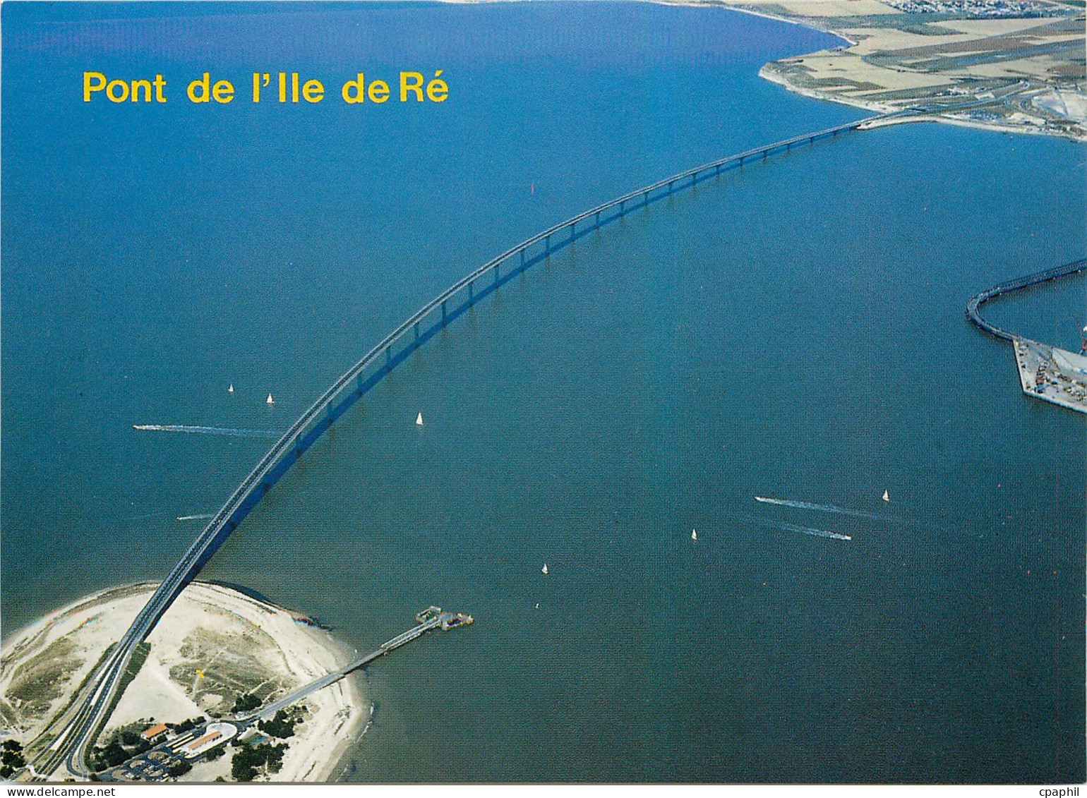 CPM Ile de Re Charente Maritime Pont de l'Ile de Re