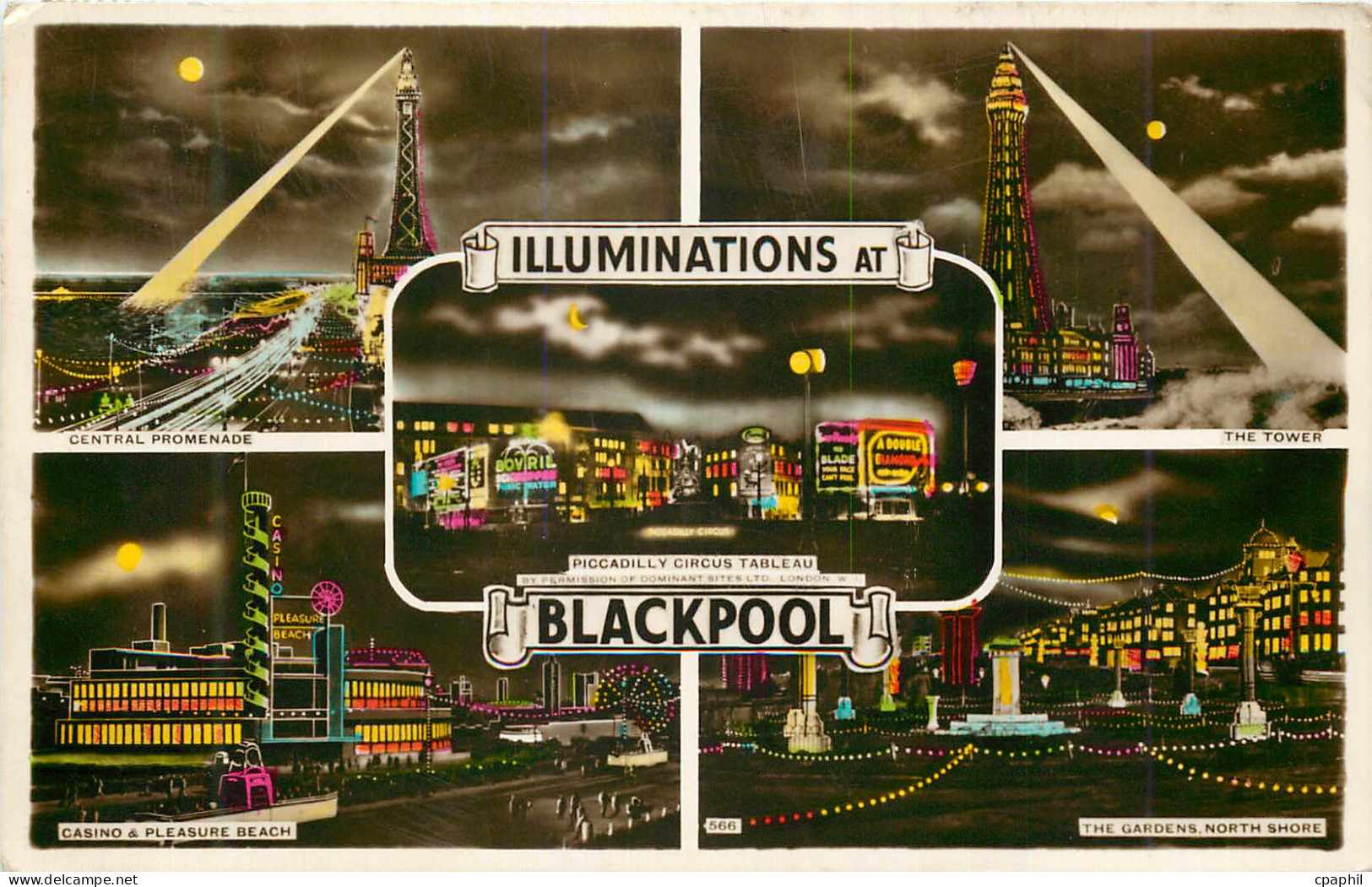 CPM Illuminations at Blackpool