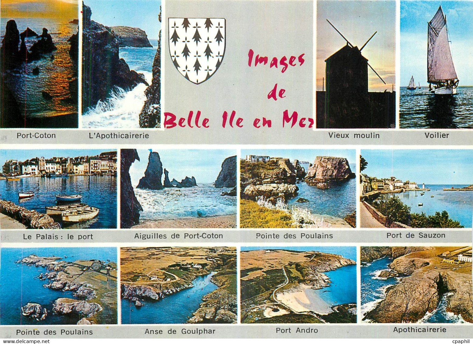 CPM Images de Belle Ile en Mer