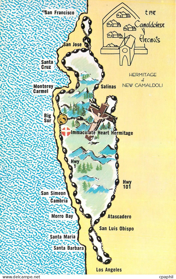 CPM Immaculate Heart Hermitage Big Sur Post Office California
